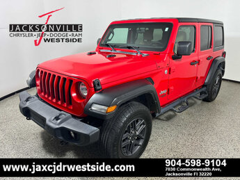2018 Jeep Wrangler Unlimited Sport S 4X4 Automatic 4 Door