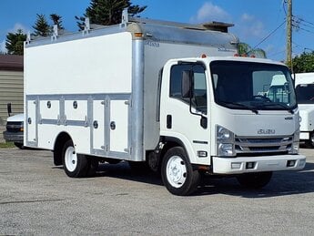 2016 Isuzu NPR Contractor's Truck 8 Cylinder Engine RWD Automatic 2 Door