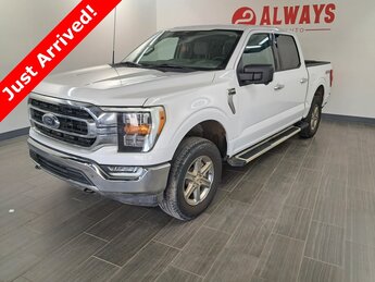 2022 Oxford White Ford F-150 XLT Automatic Truck 4X4 5.0L V8 Engine 4 Door