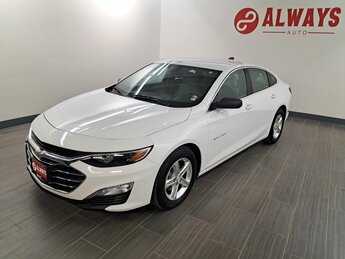 2021 Summit White Chevrolet Malibu LS 4 Door Car Automatic (CVT)