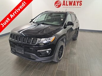 2021 Diamond Black Crystal Pearlcoat Jeep Compass Altitude 4 Door 4X4 2.4L I4 Engine SUV Automatic