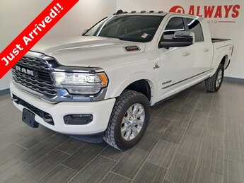 2020 Pearl White Ram 2500 Limited Automatic 4X4 4 Door Truck