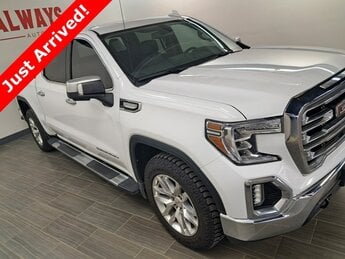 2019 Summit White GMC Sierra 1500 SLT Truck 4 Door Automatic EcoTec3 5.3L V8 Engine 4X4