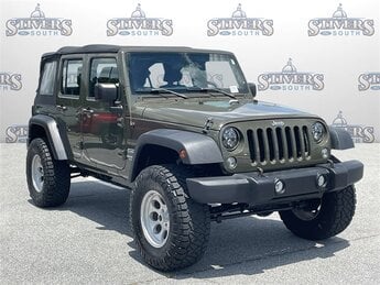 2016 Hypergreen Clearcoat Jeep Wrangler Unlimited Sport 4X4 Manual SUV