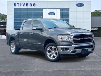 2019 Granite Crystal Metallic Clearcoat Ram 1500 Big Horn/Lone Star 4 Door 4X4 Truck HEMI 5.7L V8 Multi Displacement VVT Engine