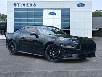 2024 Shadow Black Ford Mustang GT RWD Automatic 5.0L V8 Ti-VCT Engine Coupe 2 Door