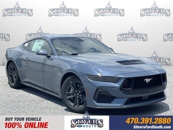 2025 Vapor Blue Metallic Ford Mustang GT RWD Automatic Coupe