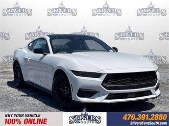 2025 Oxford White Ford Mustang EcoBoost Automatic EcoBoost 2.3L I4 GTDi DOHC Turbocharged VCT Engine 2 Door