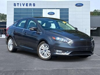 2017 Magnetic Metallic Ford Focus Titanium Automatic Sedan 2.0L I4 GDI Ti-VCT Flex Fuel Engine FWD