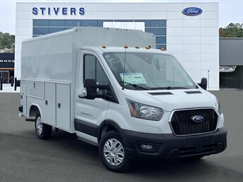 2024 Oxford White Ford Transit-350 Base Automatic RWD 2 Door Specialty Vehicle Cutaway