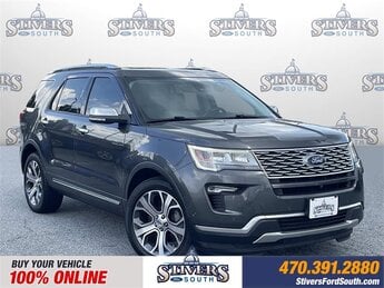 2018 Magnetic Ford Explorer Platinum 4 Door 4X4 Automatic SUV 3.5L V6 Engine