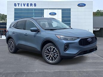 2025 Vapor Blue Metallic Ford Escape Plug-In Hybrid Base Automatic (CVT) 2.5L iVCT Engine FWD SUV 4 Door