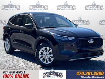 2025 Agate Black Metallic Ford Escape Active 4 Door 1.5L EcoBoost Engine SUV FWD