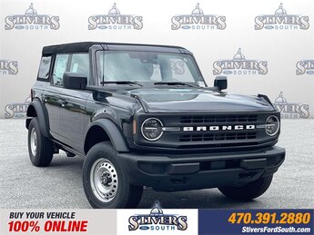 2025 Shadow Black Ford Bronco Base SUV 4 Door Automatic 4X4 2.3L EcoBoost I-4 Engine