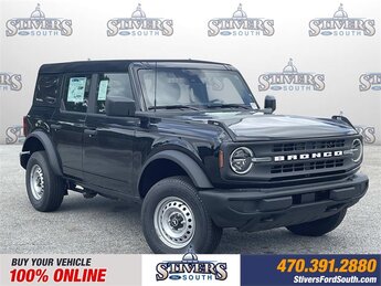 2025 Shadow Black Ford Bronco Base 2.3L EcoBoost I-4 Engine Automatic 4 Door 4X4