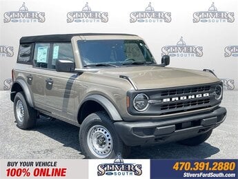 2025 Grey Ford Bronco Base 4X4 4 Door SUV 2.3L EcoBoost I-4 Engine