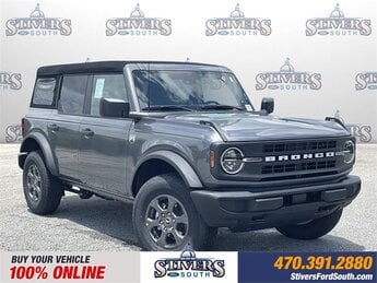 2025 Carbonized Gray Metallic Ford Bronco Big Bend 2.3L EcoBoost I-4 Engine Automatic 4 Door 4X4 SUV