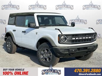 2025 Oxford White Ford Bronco Big Bend 4 Door 2.3L EcoBoost I-4 Engine SUV