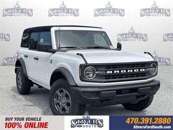 2025 Oxford White Ford Bronco Big Bend 4X4 Automatic SUV 2.3L EcoBoost I-4 Engine