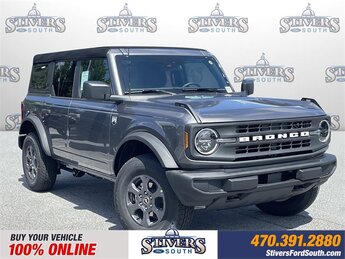 2025 Carbonized Gray Metallic Ford Bronco Big Bend SUV 2.3L EcoBoost I-4 Engine Automatic