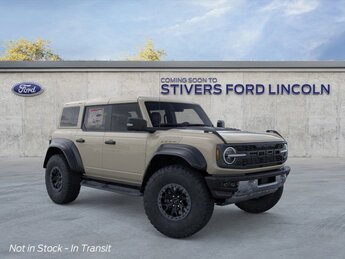 2025 Desert Sand Ford Bronco Raptor Automatic SUV 3.0L EcoBoost V6 Engine 4 Door