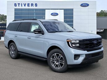 2025 Glacier Gray Metallic TriCoat Ford Expedition Active Automatic EcoBoost 3.5L V6 GTDi DOHC 24V Twin Turbocharged Engine 4 Door RWD