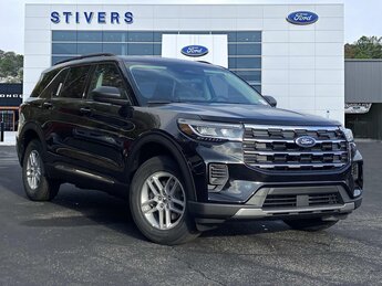 2025 Agate Black Metallic Ford Explorer Active Automatic 4X4 4 Door 2.3L EcoBoost I-4 Engine