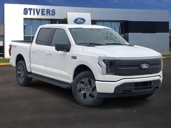 2025 Oxford White Ford F-150 Lightning Flash 4 Door Automatic Electric Motor Engine