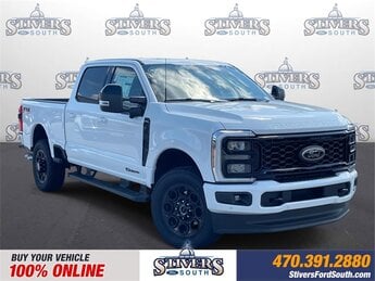 2025 Oxford White Ford Super Duty F-250 SRW Lariat Automatic Truck Power Stroke 6.7L V8 DI 32V OHV Turbodiesel Engine
