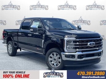 2025 Agate Black Metallic Ford Super Duty F-350 SRW King Ranch 4X4 Automatic Truck