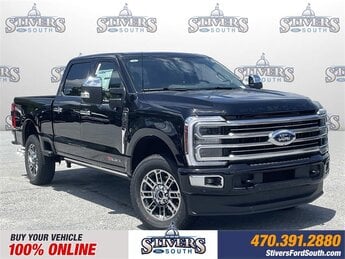 2025 Ford Super Duty F-350 SRW Platinum 4X4 Truck 6.7L High Output Power Stroke V8 Diesel Engine