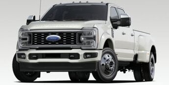 2025 White Ford Super Duty F-450 DRW King Ranch 6.7L High Output Power Stroke V8 Diesel Engine Automatic 4X4