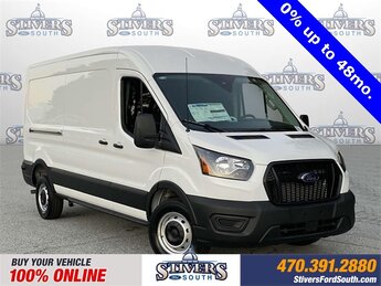 2024 Oxford White Ford Transit-250 Base 3 Door RWD 3.5L V6 Flex Fuel Engine
