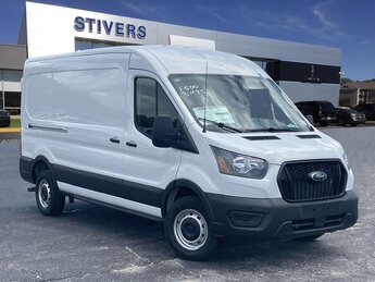 2025 Oxford White Ford Transit-250 Base 3 Door 3.5L V6 Flex Fuel Engine Van RWD