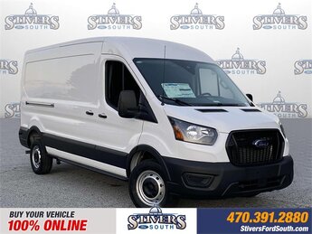 2024 Oxford White Ford Transit-250 Base RWD 3 Door Automatic