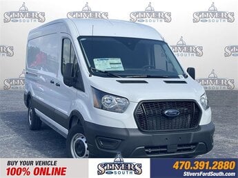 2025 Oxford White Ford Transit-250 Base Van Automatic 3.5L V6 Flex Fuel Engine RWD 3 Door