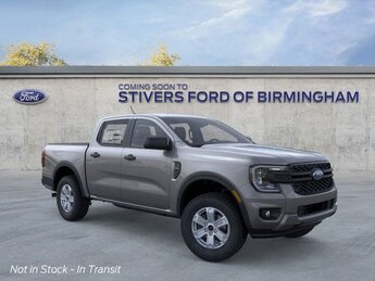 2025 Carbonized Gray Metallic Ford Ranger XL EcoBoost 2.3L I4 GTDi DOHC Turbocharged VCT Engine 4 Door RWD