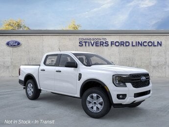 2025 Oxford White Ford Ranger XL 4 Door Automatic EcoBoost 2.3L I4 GTDi DOHC Turbocharged VCT Engine Truck RWD