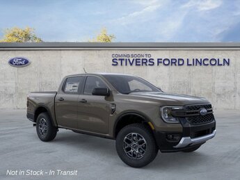 2025 Marsh Gray Ford Ranger XLT RWD Automatic Truck 4 Door EcoBoost 2.3L I4 GTDi DOHC Turbocharged VCT Engine