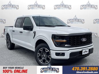 2025 Oxford White Ford F-150 STX RWD Automatic 2.7L V6 EcoBoost Engine