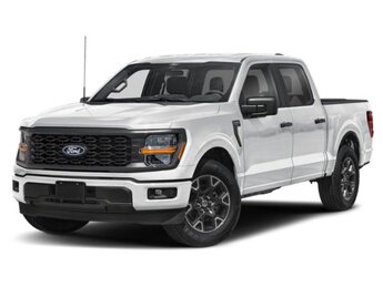 2025 Space White Metallic Ford F-150 STX Truck RWD 2.7L V6 EcoBoost Engine Automatic 4 Door