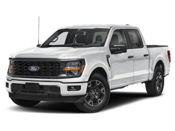 2025 Space White Metallic Ford F-150 STX Truck RWD 2.7L V6 EcoBoost Engine Automatic 4 Door