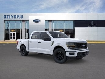 2025 Oxford White Ford F-150 STX 4X4 4 Door Truck Automatic
