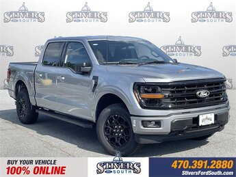 2025 Iconic Silver Metallic Ford F-150 XLT 4X4 Automatic Truck 4 Door
