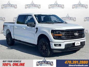 2025 Oxford White Ford F-150 XLT Automatic Truck 4X4 4 Door
