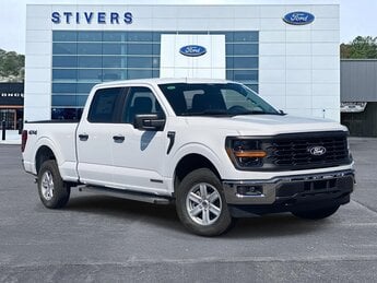 2025 Oxford White Ford F-150 XL 4X4 3.5L PowerBoost Full-Hybrid V6 Engine Automatic 4 Door Truck