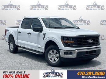 2025 Oxford White Ford F-150 XL Truck 3.5L PowerBoost Full-Hybrid V6 Engine 4 Door 4X4
