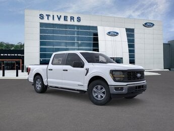 2025 Oxford White Ford F-150 XL 3.5L PowerBoost Full-Hybrid V6 Engine Truck 4 Door Automatic
