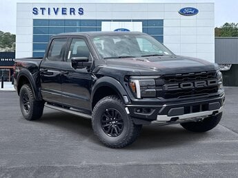 2025 Agate Black Metallic Ford F-150 Raptor 4 Door 4X4 Automatic Truck