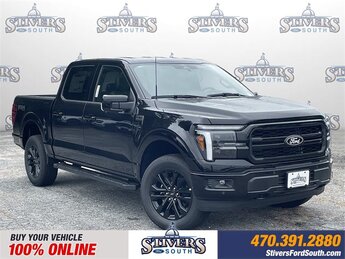 2025 Agate Black Metallic Ford F-150 Lariat Automatic 4 Door Truck